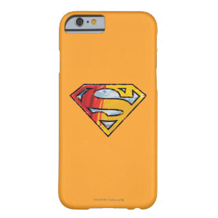 Superman S-Shield   Red and Orange Logo Barely There iPhone 6 Case
