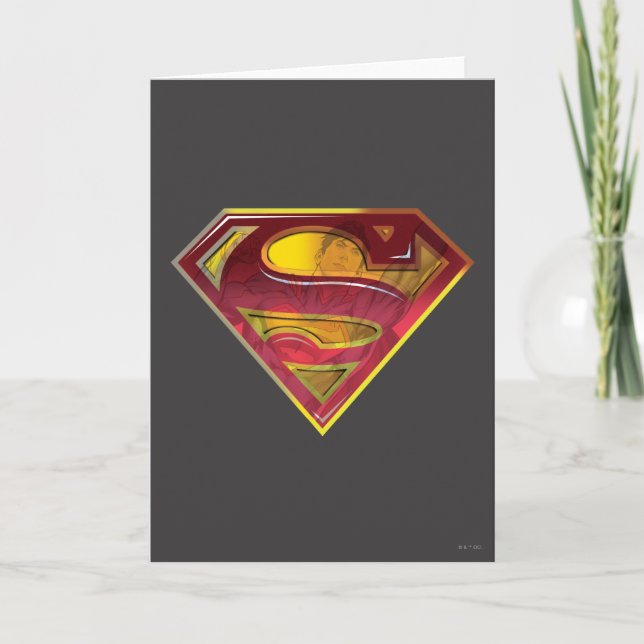 Superman S-Shield | Reflection Logo Card (Front)