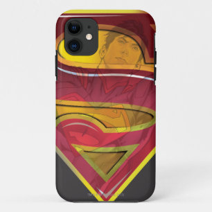 Superman S-Shield   Reflection Logo iPhone 11 Case