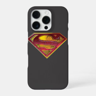 Superman S-Shield Reflection Logo iPhone Case