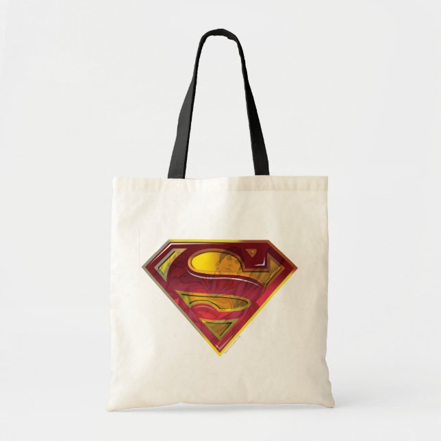 Superman S-Shield | Reflection Logo Tote Bag (Front)