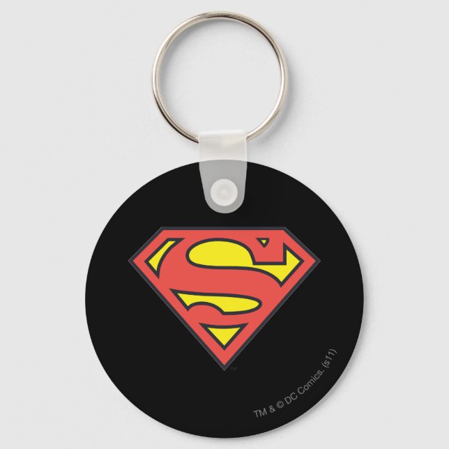 Superman S-Shield | Superman Logo Key Ring (Front)