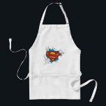 Superman S-Shield | Within Clouds Logo Standard Apron<br><div class="desc">Metropolis Face-Off</div>