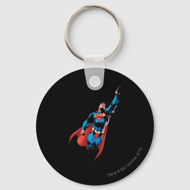Superman Soars Key Ring (Front)