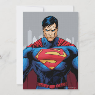 Superman Standing Invitation