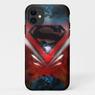 Superman Stylised   Futuristic Logo iPhone 11 Case