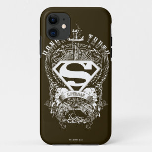 Superman Stylised   Honour, Truth and Justice Logo Case-Mate iPhone Case