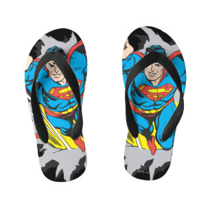 Superman Tears Thru Kid's Thongs