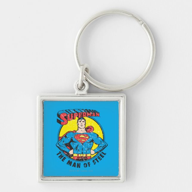 Superman The Man of Steel Key Ring (Front)