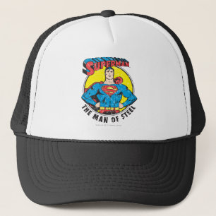 Superman The Man of Steel Trucker Hat