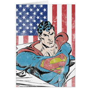Superman & US Flag