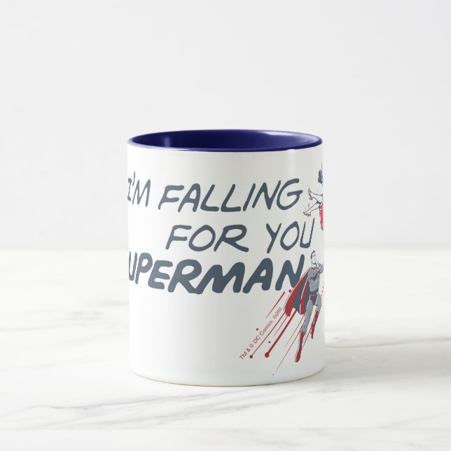 Superman Valentine's Day | I'm Falling For You Mug (Center)
