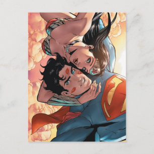 Superman/Wonder Woman Comic Cover #11 Variant Postcard