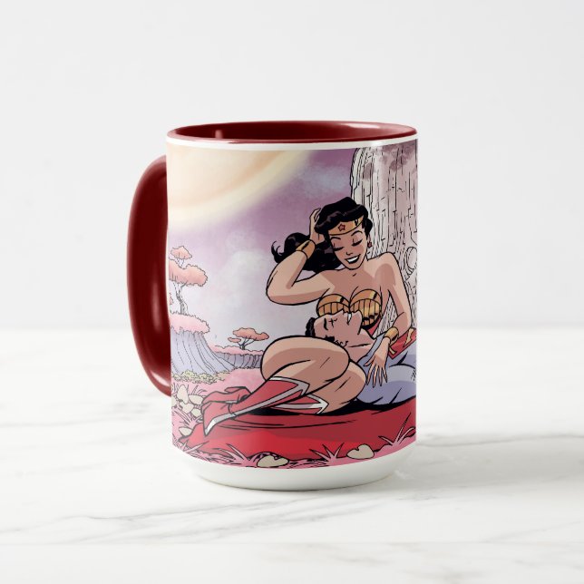 Superman/Wonder Woman Comic Cover #14 Variant Mug (Front Left)
