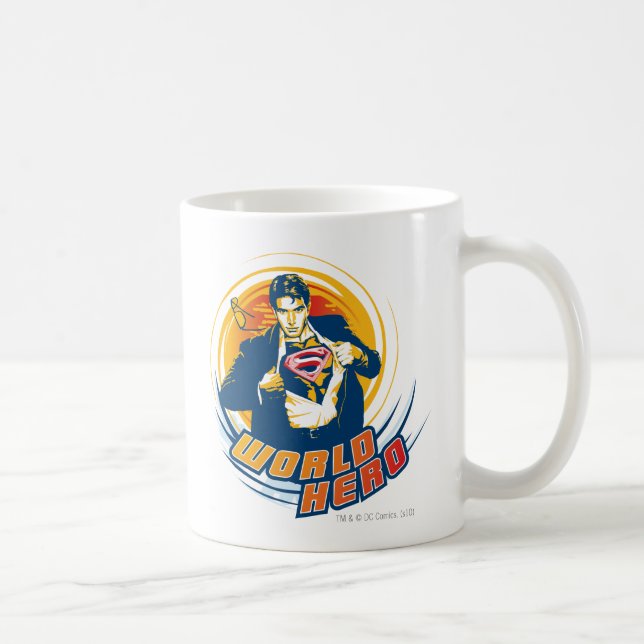 Superman World Hero Coffee Mug (Right)
