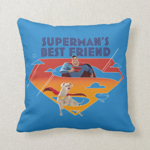 Superman's Best Friend Cushion