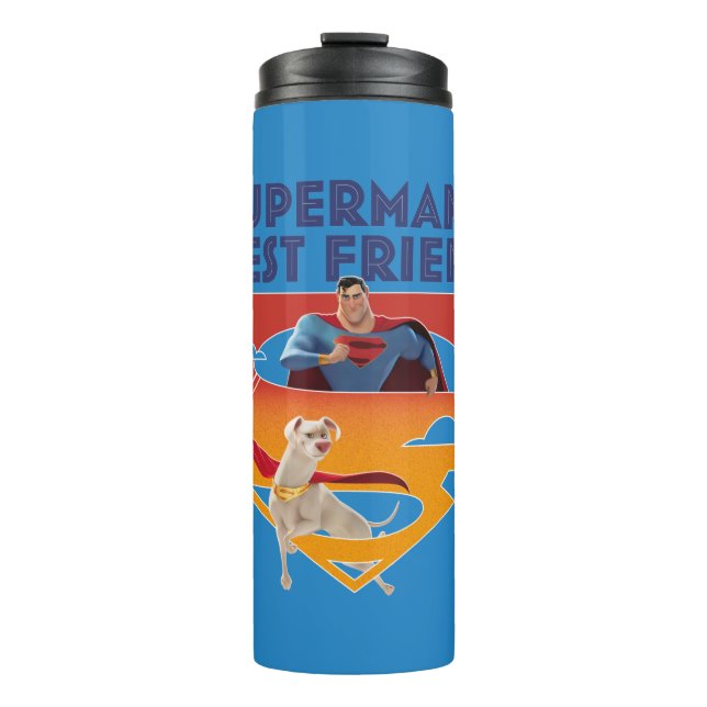 Superman's Best Friend Thermal Tumbler (Front)