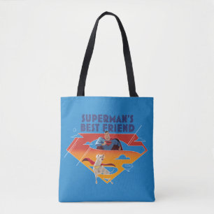 Superman's Best Friend Tote Bag