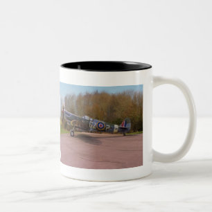 Supermarine Spitfire HF Mk. IXe MJ730 Two-Tone Coffee Mug
