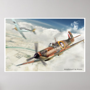 Supermarine Spitfire Mk.1 Poster
