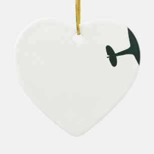Supermarine Spitfires Ceramic Tree Decoration