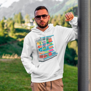Supermarket Dairy Fridge Hoodie