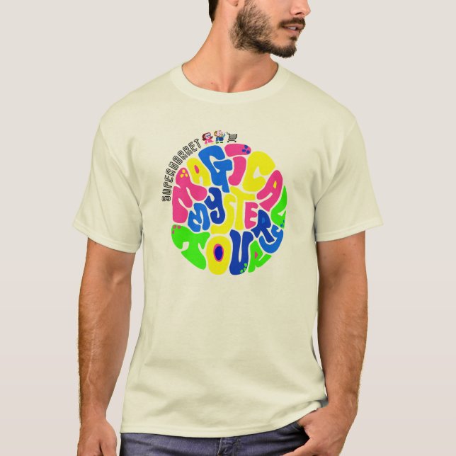 Supermarket - Magical Mystery Tour T-shirt (light) (Front)