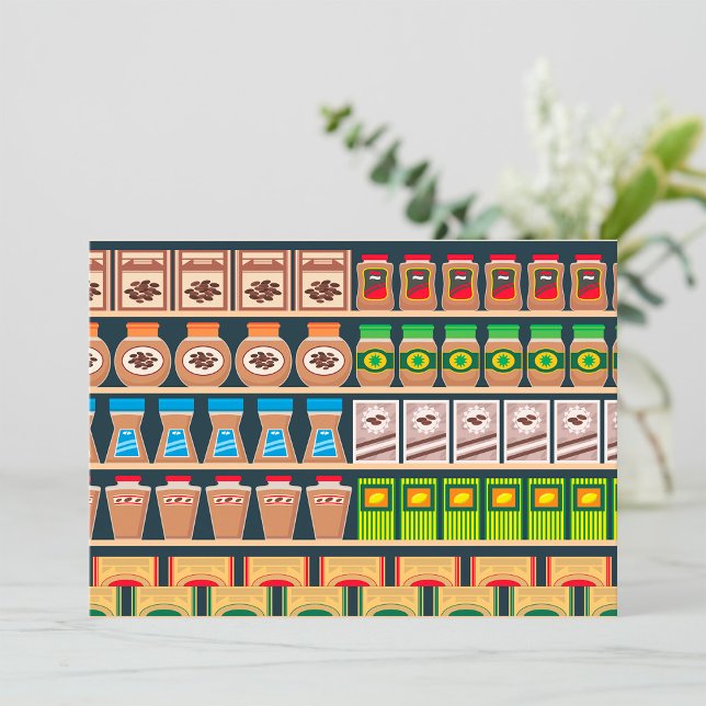 Supermarket Shelf Invitations (Creator Uploaded)