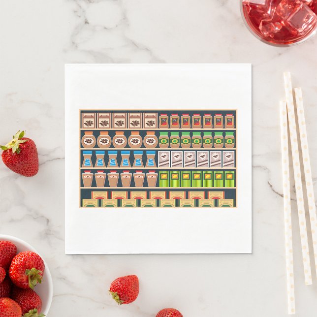 Supermarket Shelf Paper Napkins (Creator Uploaded)