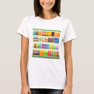 supermarket shelf products snacks T-Shirt