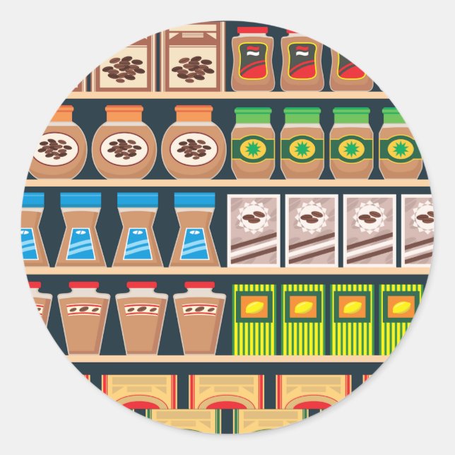 Supermarket Shelf Stickers (Front)