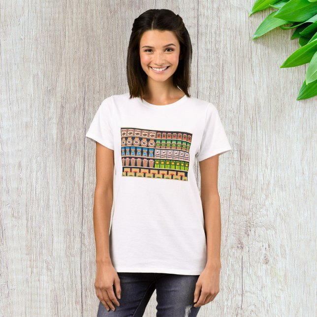 Supermarket Shelf Womens T-Shirt (Creator Uploaded)