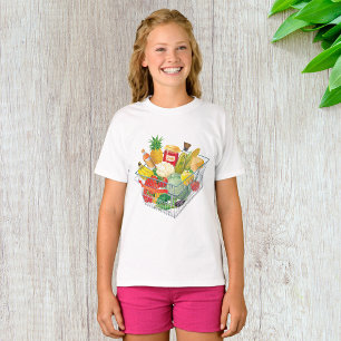 Supermarket Shopping Basket T-Shirt