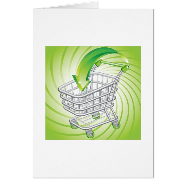 Supermarket Shopping Cart (Front)