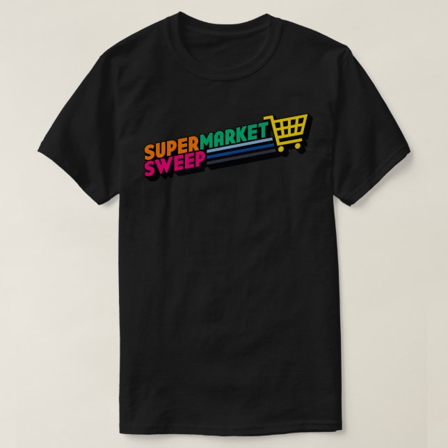 Supermarket Sweep Rainbow  T-Shirt (Design Front)