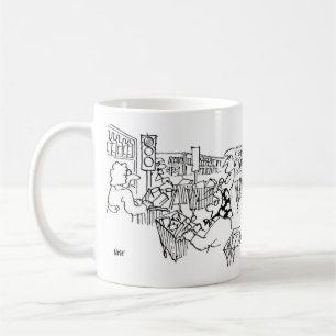 Supermarket Traffic Lights Superstore Theme Coffee Mug