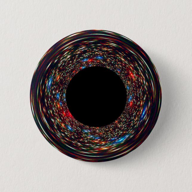 Supermassive Black Hole 6 Cm Round Badge (Front)