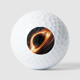 Supermassive Black Hole Accretion Disc Space Art  Golf Balls