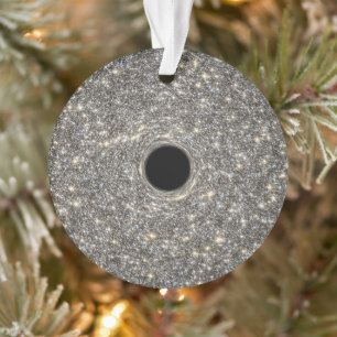 Supermassive Black Hole In The Middle Of A Galaxy. Ornament