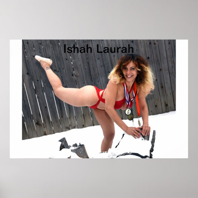Supermodel Movie Star Athlete Medallist Ishah Poster (Front)