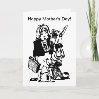 Supermom: A Mum Who Does It All Card