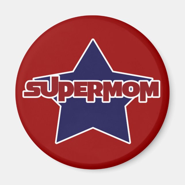 Supermom Magnet (Front)