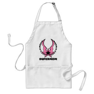 SuperMom: My mother is my super hero Standard Apron