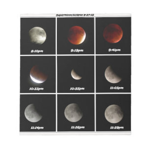 Supermoon & Eclipse Notepad