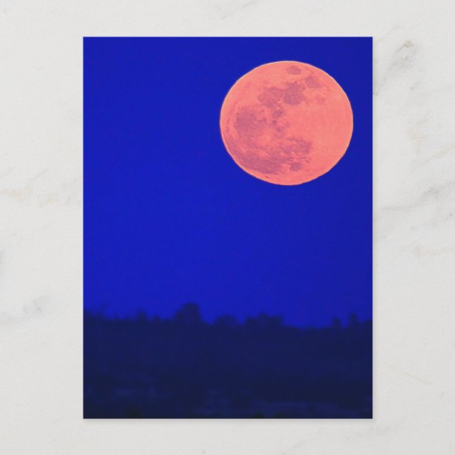 Supermoon May 2012 Postcard (Front)