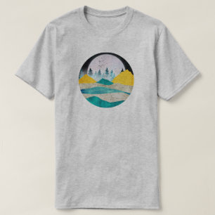 Supermoon Rising Landscape T-Shirt