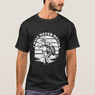 Supermoto Biker Bike Mx Motocross Dirt Biking Gran T-Shirt