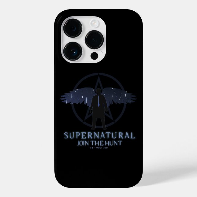 Supernatural Castiel Falling Stars Graphic Case-Mate iPhone Case (Back)