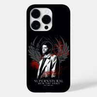 Supernatural Castiel Graffiti Graphic