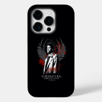 Supernatural Castiel Graffiti Graphic